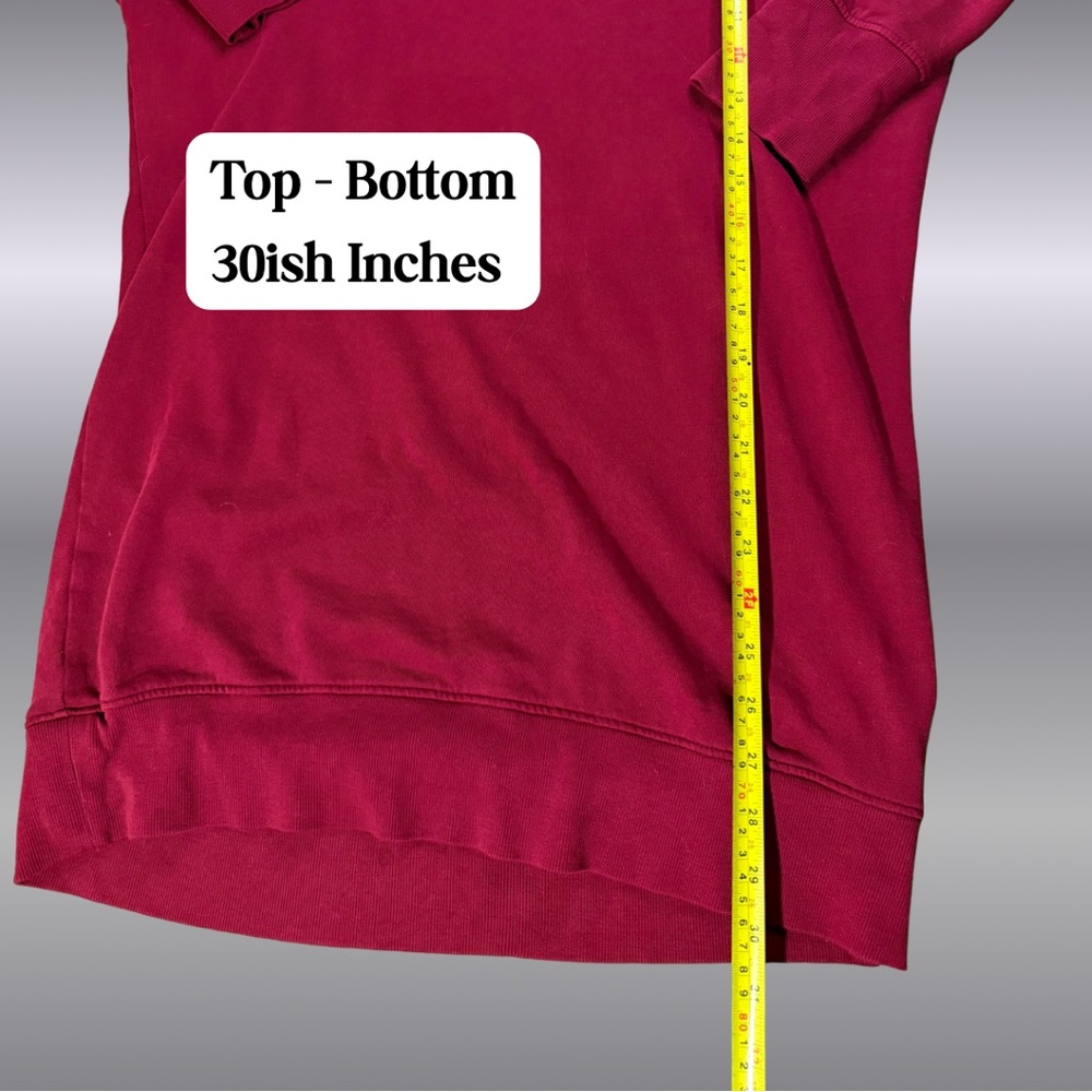 Express Deep Red Knit Top - Picture 5 of 9